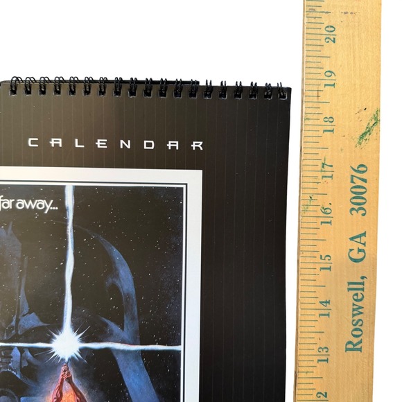 Star Wars 2006 Poster Calendar Lucasfilm Movie Art Revenge of the Jedi Yoda - Picture 13 of 14